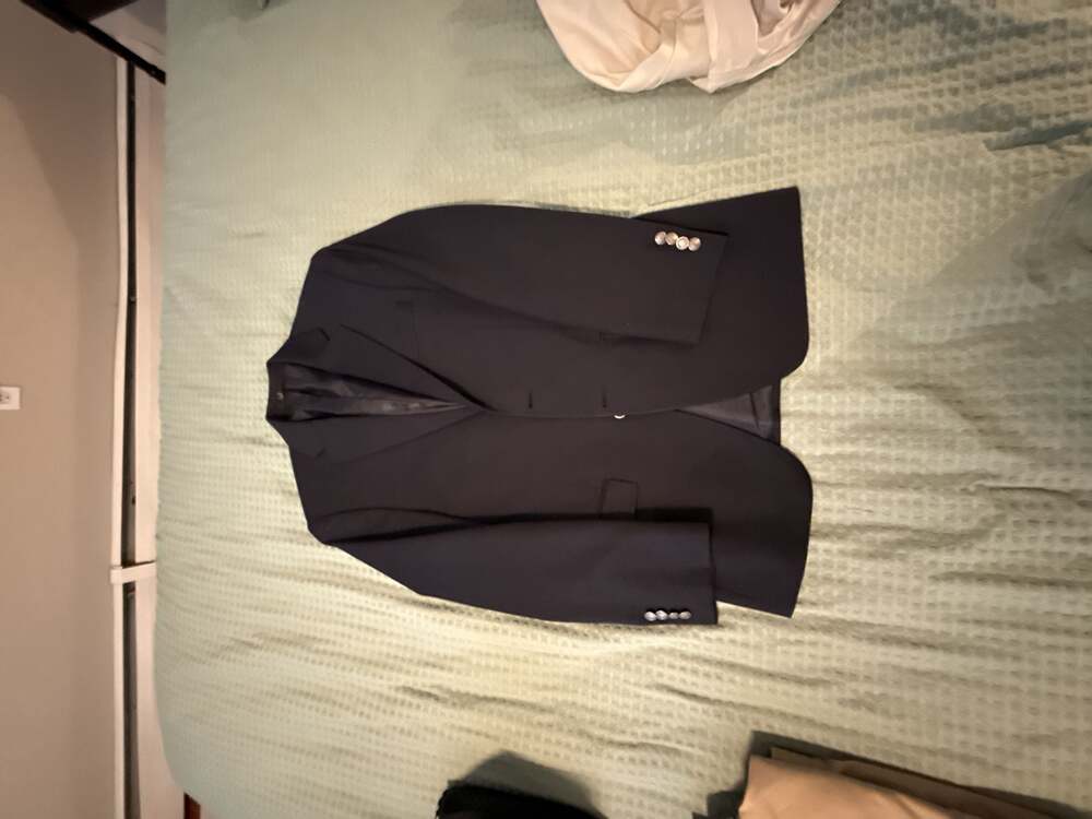 Michael Michael Kors Men's Navy Blue Blazer Sport Coat Size 36R